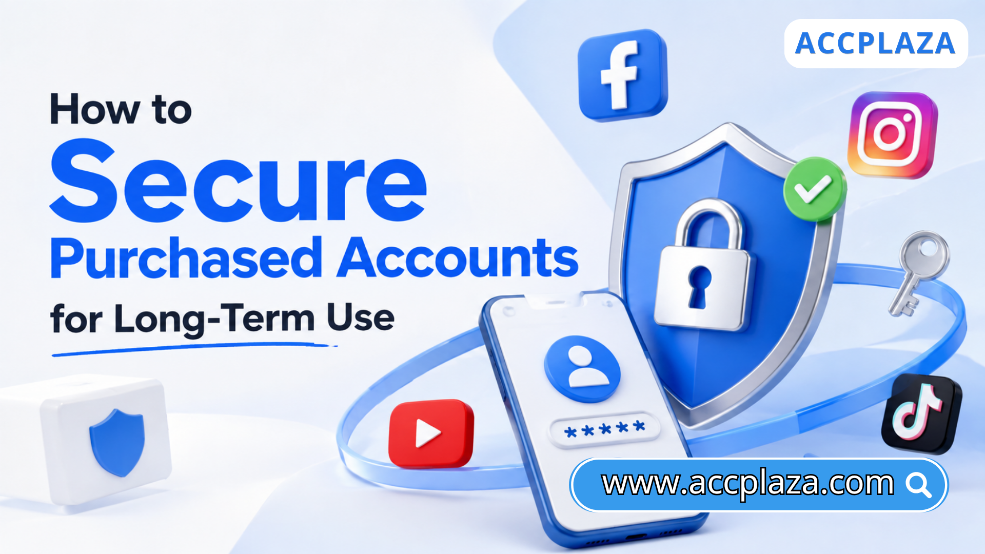 How to Secure Purchased Accounts for Long-Term Use