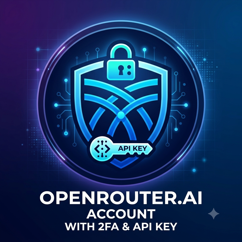 Openrouter.ai Account with 2FA and Email Access. Age < 1 Month