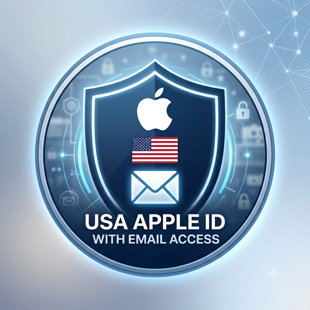 USA Apple ID Account with Email Access. Age: 1-2 Months