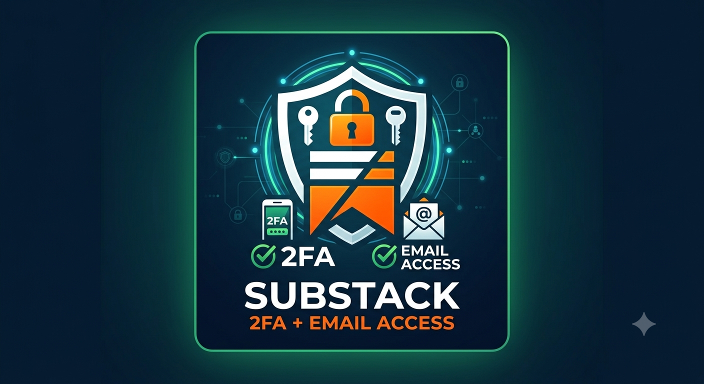 Substack Account with 2FA and Email Access. Age < 1 Month