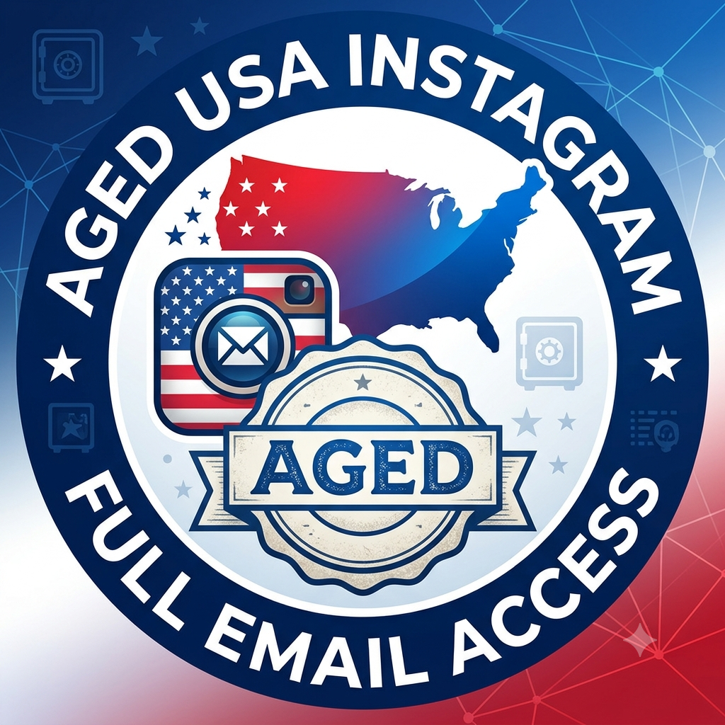 Aged USA Instagram with Email Access. Age: 2-3 Months